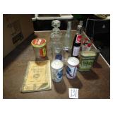 OLD POP BOTTLES ;PABST BLE RIBBON BEER CANS ;MORE