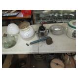 VINTAGE CEILING LIGHTS ; SPRAYER ;TIN ;MORE