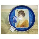 13" PABST BLUE RIBBON METAL SERVING TRAY