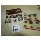 1985 UNCIRCULATED COIN SET ,D &P MINT MARKS