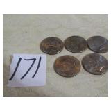 5- BICENTENNIAL EISENHOWER DOLLARS