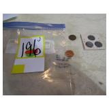 1955-S UNCIRCULATED COPPER WHEAT PENNY ;3-WAR