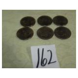 6- BICENTENNIAL EISENHOWER DOLLARS