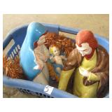 JOSEPH & MARY ,BABY JESUS PORCELAIN OUTDOOR SET