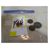 1948 GREAT BRITAIN HALF DOLLAR ; 1915,16 CANADIAN