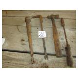 STUMP ANVIL ; BALL PENN HAMMER; GLOBE MASTER