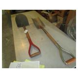 SPADE ,ROUND POINT SHOVELS