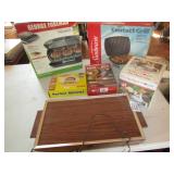 GEORGE FOREMAN GRILL ; SUNBEAM CONTACT GRILL;