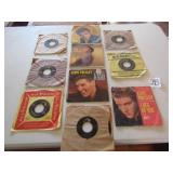 10- ELVIS 45 RECORDS