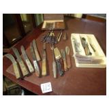 BUTCHER KNIVES ; STEAK KNIVES; MORE