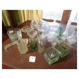 20+ PIECES GLASSWARE