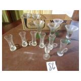 DEPRESSION ERA WINE GLASSES