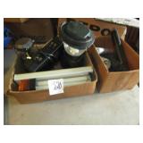 2 BOXES FLASH LIGHTS & LANTERNS