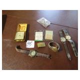 WRIST WATCHES; CASEY NATIONAL BANK CALENDAR