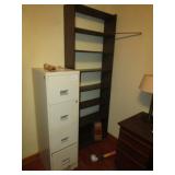 4 DRAWER FILING CABINET ;BOOK CASE