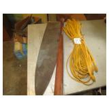 EXTENSION CORD ;WOOD HIDE STRECTHER; WOOD BALL