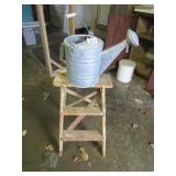 STEP STOOL ;SPRINKLER CAN