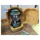 COLEMAN LANTERN IN GOLD CASE
