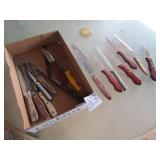 BUTCHER KNIVES ; KITCHEN KNIVES