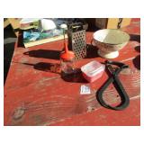 ICE TONGS ; FREEZER DISD; NUT CHOPPER; MORE