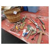 BASKET ;TOOLS; DRILL BITS; MORE