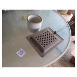 SPOONER CROCK ; VINTAGE POP CORN POPPER