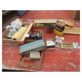 WALL PAPER BRUSHES ;SOLDERING IRON ; SAND PAPER