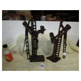 2- OLD METAL BUMPER JACKS