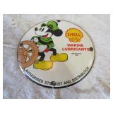 COLLECTIBLE 12 " PORCELAIN SHELL MARINE LUBERCANTS