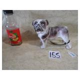 BULLDOG COLLECTIBLE CAST IRON DOORSTOP 8" L