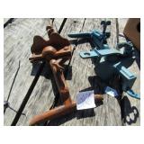 2- TABLE MOUNT SAW BLADE SHARPENING VISE