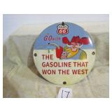 PHILLIPS 66 COLLECTIBLE PORCELAIN SIGN 12"