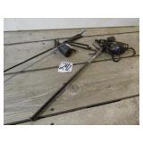 2 - 20" COTTON SCALES W/ WEIGHTS