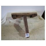 WOOD MILKING STOOL