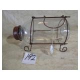 SMALL COLLECTIBLE GLASS MINNOW TRTAP