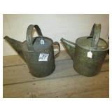 2- METAL SPRINKLER CANS