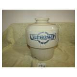 JAMESWAY STONEWARE CHICK WATERER, NO BOTTOM