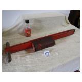 ACME HAND CORN PLANTER W/ ORANGE PAINT