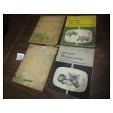 3- JD GARDEN TRACTOR MANUALS; JD CHAIN SAW
