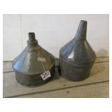 2 -GALVANIZED FUNNELS