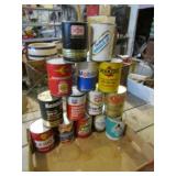 14 - QT OIL CANS -CARDBOARD