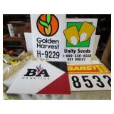 4- PLASTIC SEED SIGNS