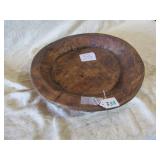 COLLECTIBLE 14" HEAVY WOODEN BOWL