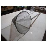 METAL MESH DIP NET ,16" W/ 4 FT HANDLE