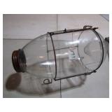 COLLECTIBLE GLASS MINNOW TRAP -MANCHESTER