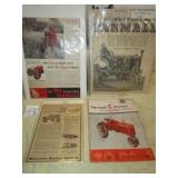 23 PAGE COLORED SALES BOOKLET FARMALL C TRACTOR