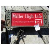 MILLER HIGH LITE BEER LIGHT -WORKS