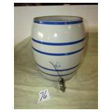 BLUE BAND STONEWARE 3 GAL WATER JAR -NO LID