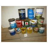 14- QT. OIL CANS -CARD BOARD, EMPTY