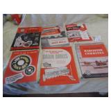 6- COLORED CO-OP SALE BOOKLETS